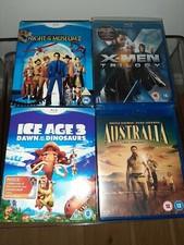 bundle of blu-ray disc DVD's