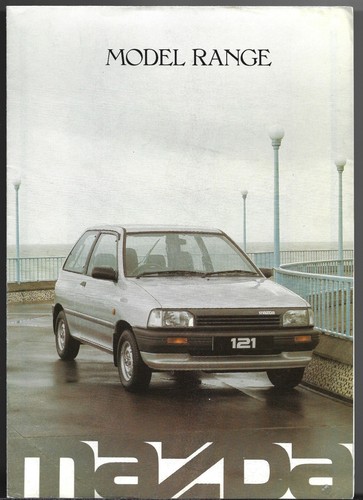 Mazda range 1988 market - mazda, uk