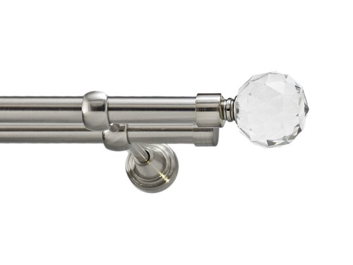 Curtain pole metal double - metal,