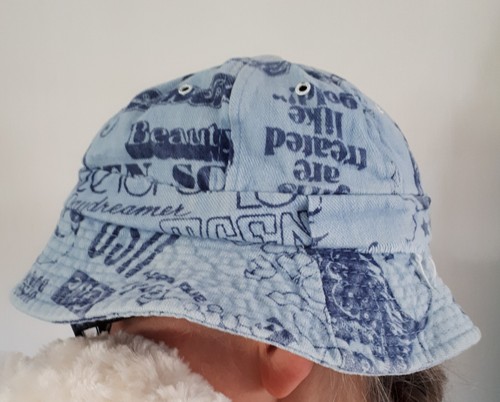 Vintage denim bucket hat - vintage, 60s