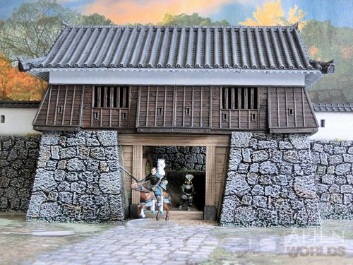 28mm samurai castle gate - 28mm,