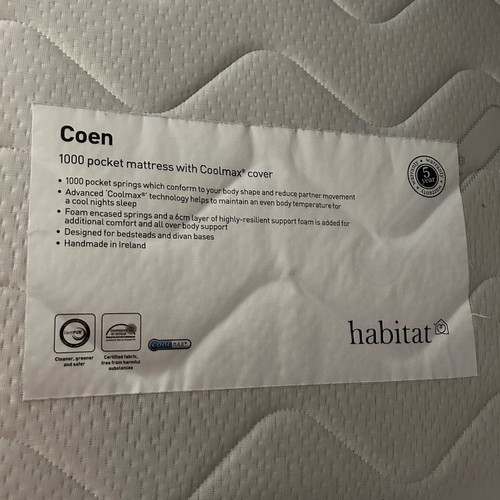 Habitat coen double 1000 - double,