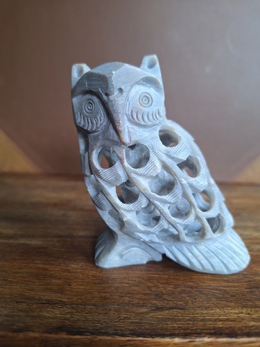 Hand carved soapstone - hand,