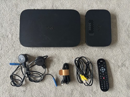 Sky box and wifi - box,