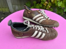Adidas Chile 62 Trainers 2007 Size UK 8 Brown Bone Vintage Rare
