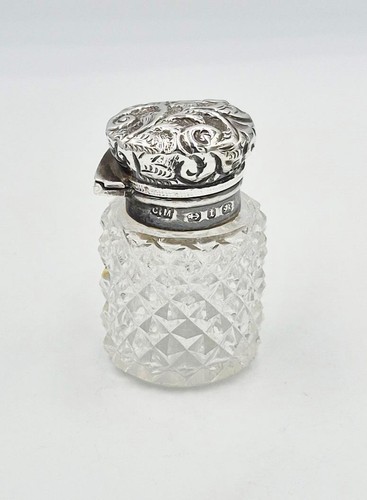 Victorian solid silver topped - solid,