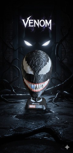 Venom mask cosplay - venom, cosplay,