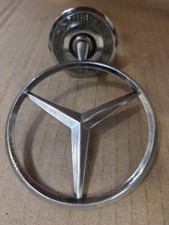 Genuine Mercedes Benz C E S CLK Bonnet Hood Chrome Badge Emblem Logo Star #129