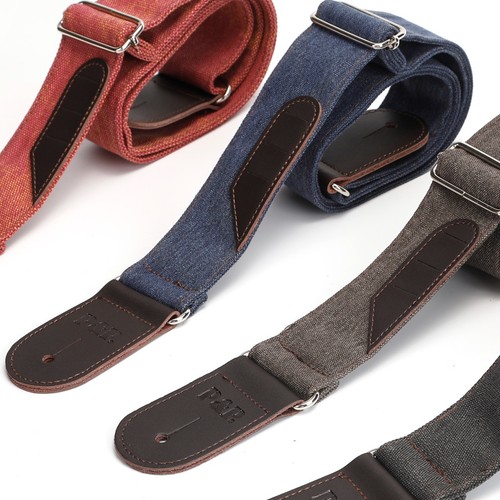 Genuine leather guitar strap - guitar,