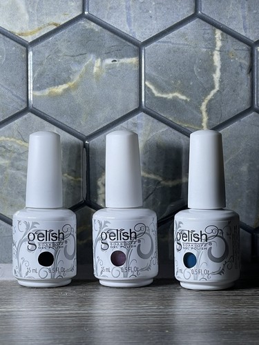Gelish gel polish black - 3,