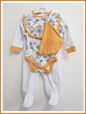 Disney Baby Girls Winnie The Pooh Tigger Character 4 Piece Starter Set 0-3m NEW