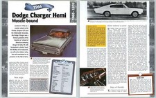 Dodge Charger Hemi - 1960/1970 A Century Of Cars - Hachette Page