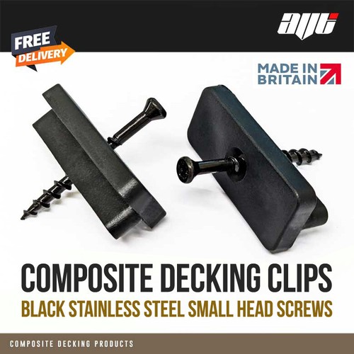 Composite decking clips - composite,