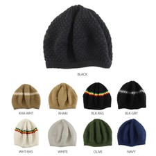 Deep Crown Knitted Big Skull