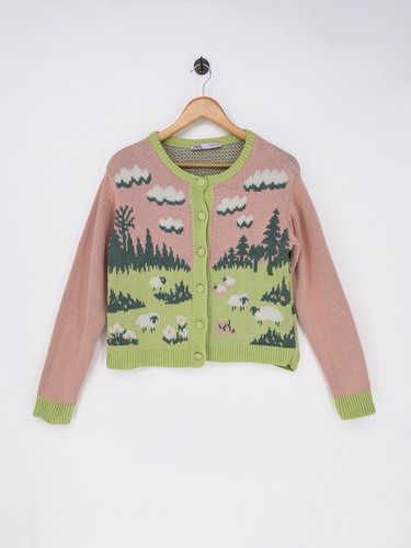 Zara pastel sheep meadow - pastel,