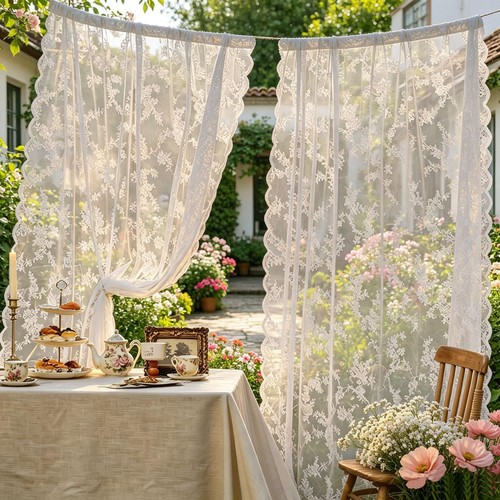 Bofytr panels lace curtains - bofytr,