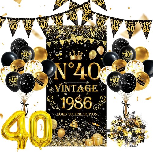 40th birthday decoration for - 40th,