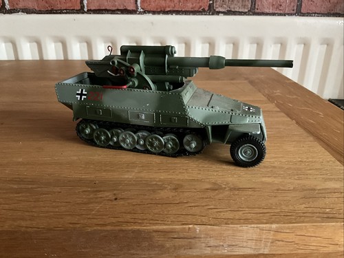 Dinky ww2 german 5cm half - dinky, 7.5cm