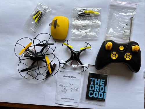 Red nano drone - nano, bundle