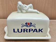 Lurpark Vintage Ceramic Butter Dish