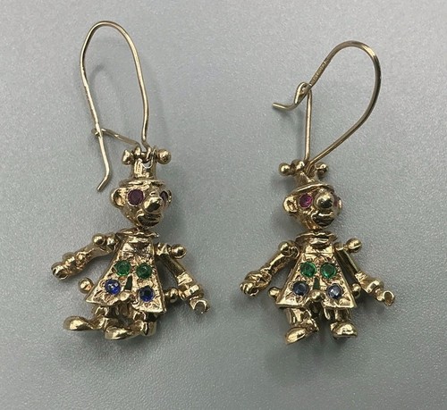 9ct yellow gold - , articulated