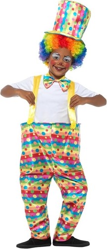 Boys girls clown hooped - boys,