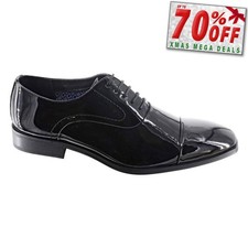 Goor Burnmoor Mens Patent PU