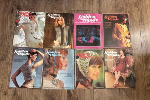 Vintage 1970s golden hands - 8,