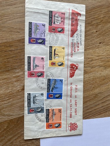 Paquebot fdc 1968 last - paquebot,