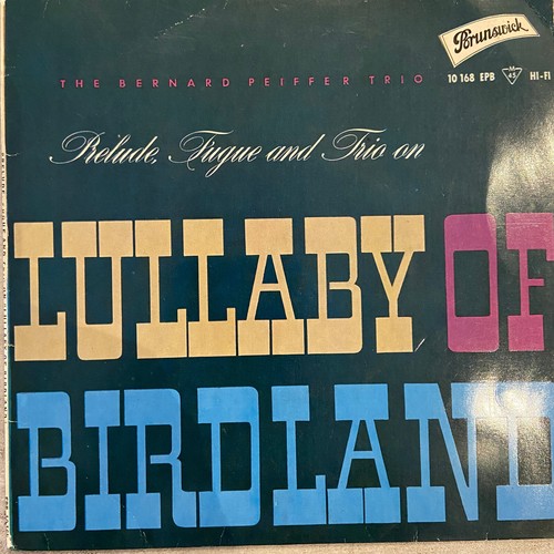 Bernard peiffer trio lullaby - peiffer, trio: