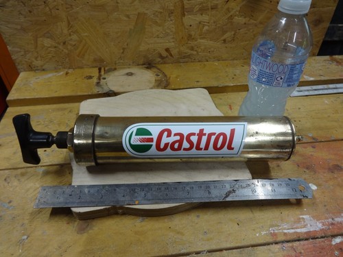 Brass large grease gun - grease, gun.