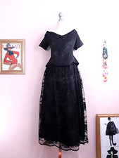 Vintage Black Party Dress