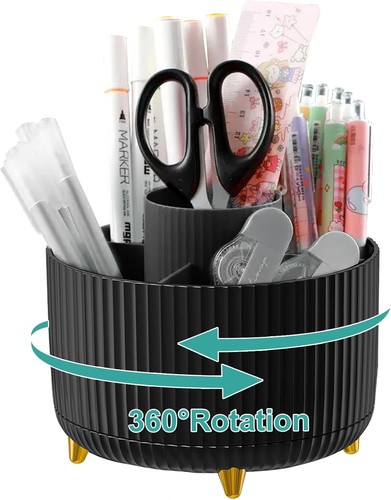 Rotating pen pencil holder - pencil,