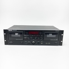 Tascam 202 MK3 Double Auto Reverse Rack  Cassette Deck - Tested