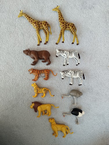 Playmobil zoo animals - animals, tigers