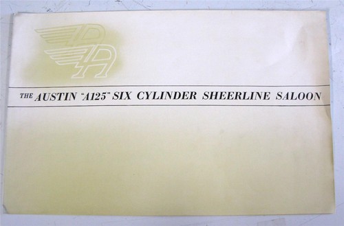 Austin a125 sheerline - austin, saloon