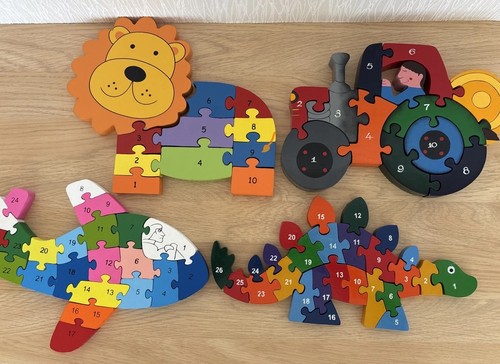 Wooden jigsaw reversible - jigsaw,