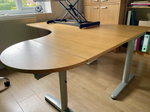 Ikea galant corner desk - ikea,