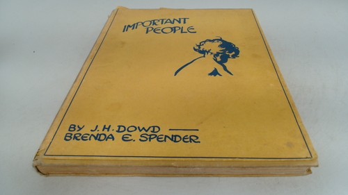 Important people j h dowd - people,,