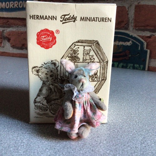 Teddy hermann miniature grey - teddy,
