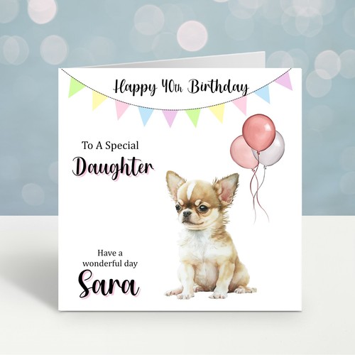 Personalised birthday card - ,