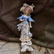 Antique Porcelain Figure Lady