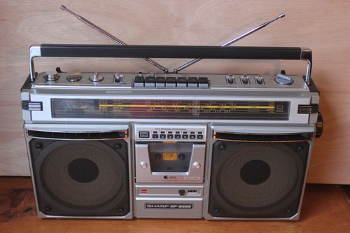 Sharp 8585e boombox - gf-8585e,