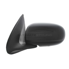 For Nissan Almera 2000-2006 Wing Door Mirror Manual Cable Black Passenger Left