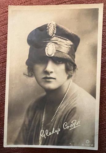 Gladys cooper antique - cooper, postcard