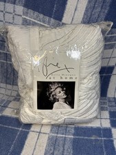 kylie at home zorina Oyster faux fur throw 130cm x 220cm