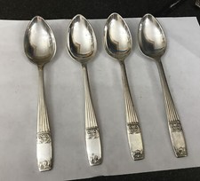 Vintage 4 X Elkington Silver