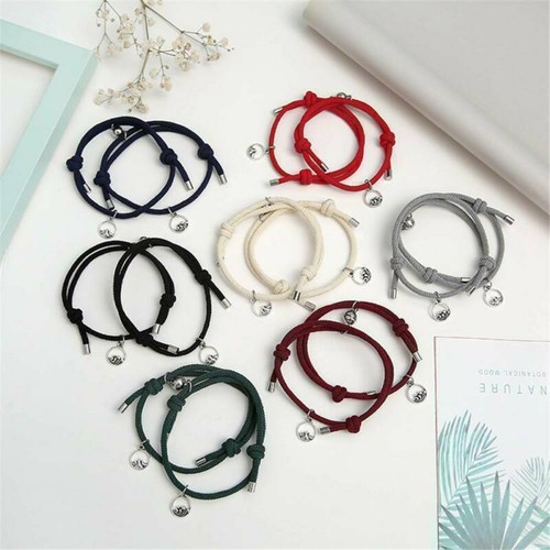 2pcs attract couples bracelets - 2pcs,