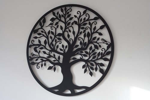 Large wall art metal iron - large,