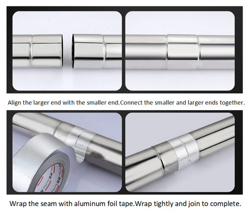 Stainless steel exhaust - stainless, pipe